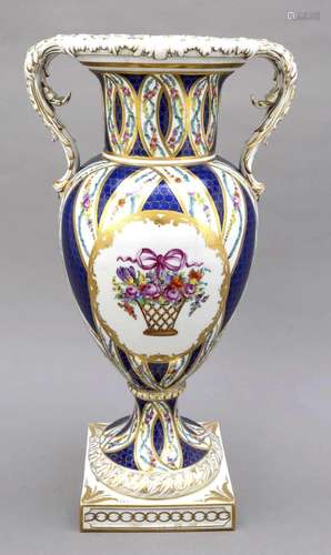 Large vase, Potschappel, Dresden, 20t