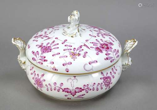 Lidded tureen, Meissen, c. 1980, 2nd