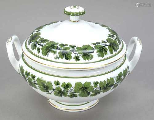 Large tureen, Meissen, knob period (1