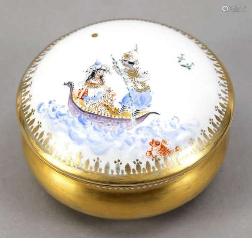 Covered box, Meissen, 1970s, deputati