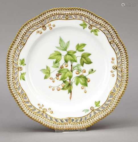 Plate, Royal Copenhagen, mark 1894-19