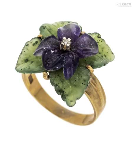 Flower ring GG 585/000 with a