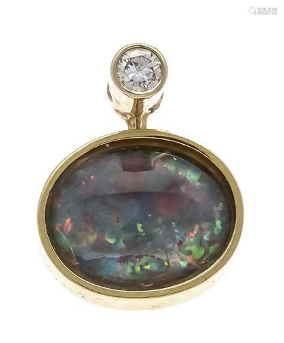 Opal diamond pendant GG 750/00