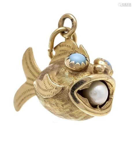 Fish pendant GG 585/000 with a