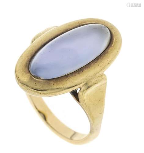 Chalcedony ring GG 585/000 uns