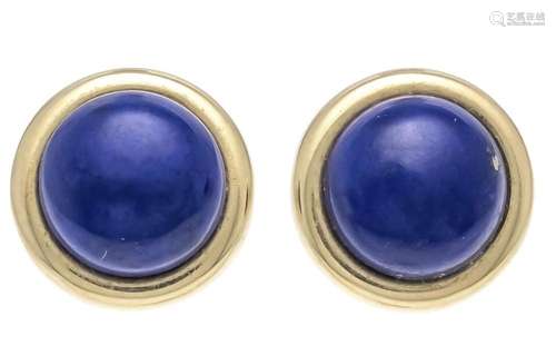 Lapis lazuli stud earrings GG