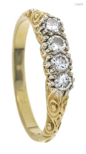 Riviere diamond ring GG/WG 585