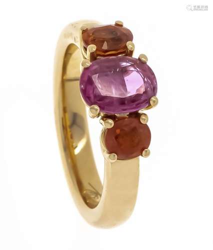 Fa. Schupp ruby-garnet ring GG