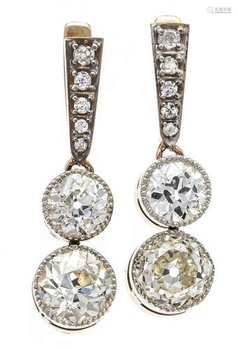 Old cut diamond earrings RG 58