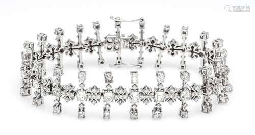 old-cut diamond bracelet WG 75