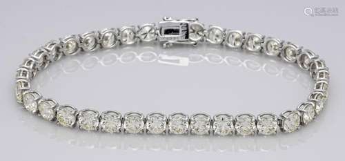 Tennis diamond bracelet WG 750