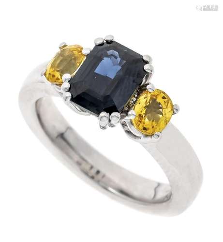 Fa. Schupp sapphire ring WG 75