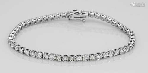 Tennis diamond bracelet WG 750