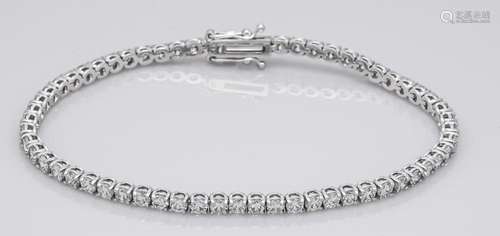 Tennis diamond bracelet WG 750