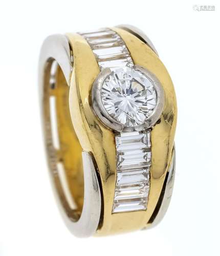 Bucherer Brilliant ring WG/GG