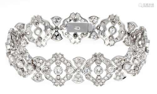 Old-cut diamond bracelet WG 58