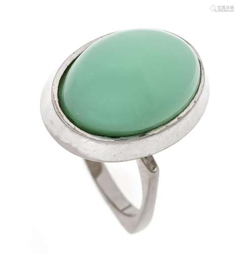 Chrysoprase ring WG 585/000 wi