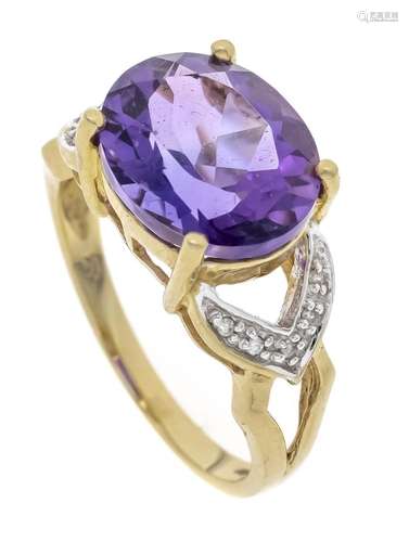 Amethyst ring GG/WG 416/000 wi