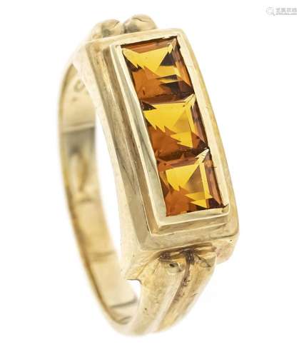 Citrine ring GG 585/000 with 3