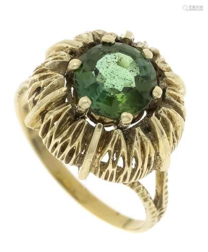 Tourmaline ring GG 585/000 wit