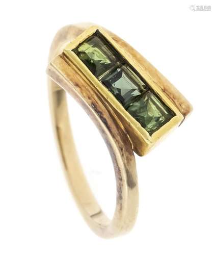 Tourmaline ring GG 585/000 wit