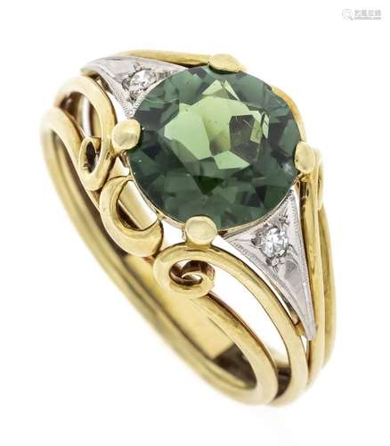 Tourmaline diamond ring GG 585