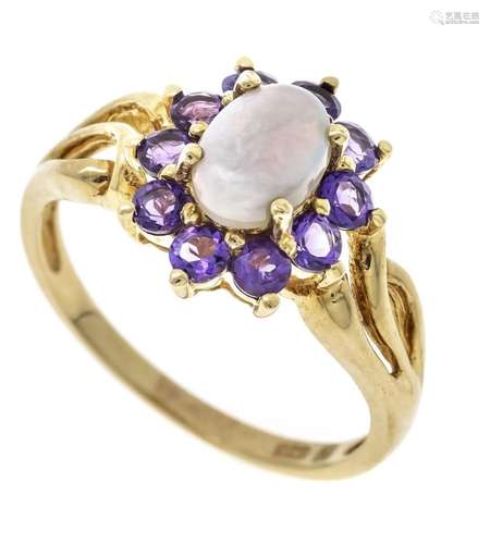 Opal amethyst ring GG 375/000