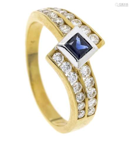 Sapphire-cut diamond ring GG 7