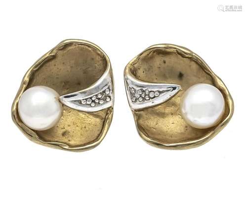 Pearl stud earrings GG/WG 333/