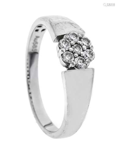 Brilliant ring WG 585/000 with