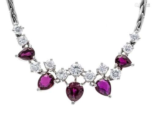 Ruby-brilliant necklace WG 750