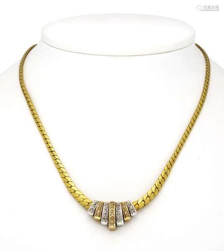 Diamond necklace GG/RG/WG 585/