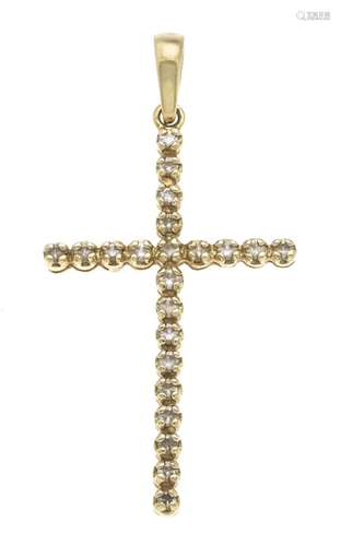 Brilliant cross pendant GG 585