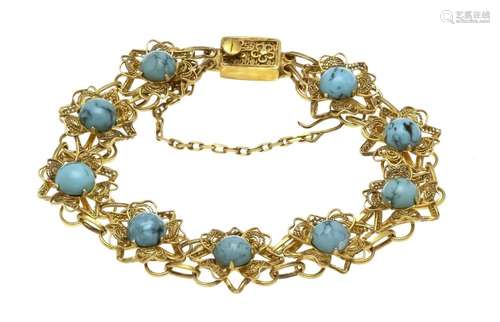 Turquoise bracelet silver 925/