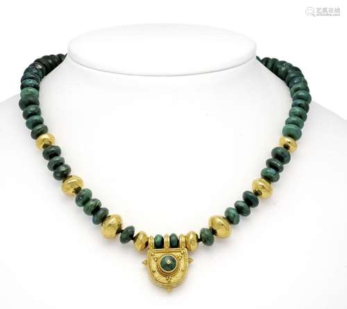 Chrysocolla necklace GG 916/00