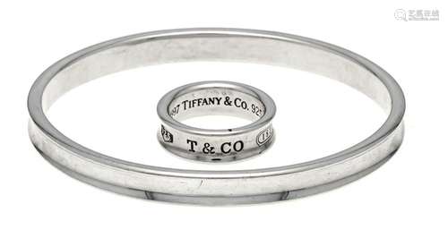 2-piece Tiffany set silver 925