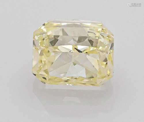 Diamond 0.57 ct, octagonal/fan