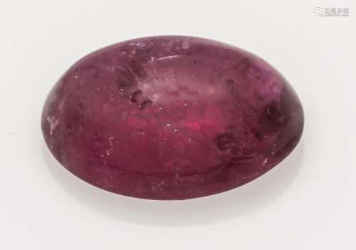 Pink tourmaline 12.85 ct, oval