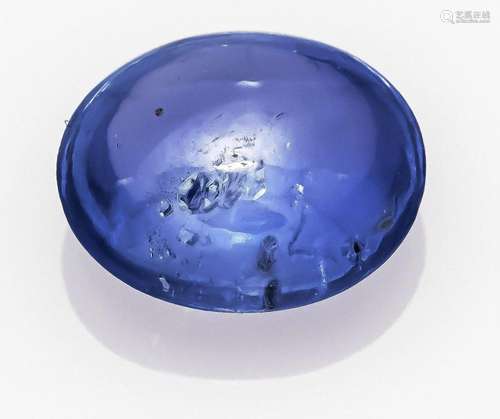 Sapphire, 4.61 ct, oval fancy