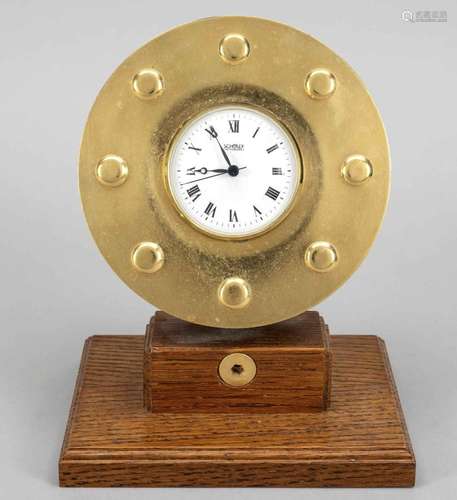 Table clock, 20th century, Schöle