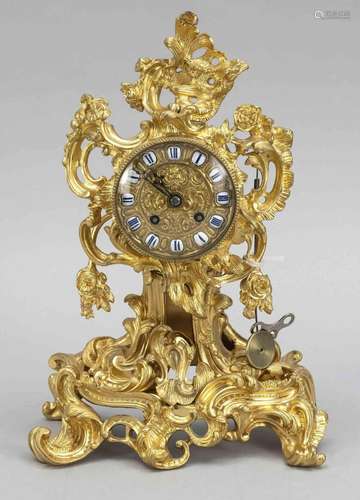 French. Rococo pendulum, 1st half