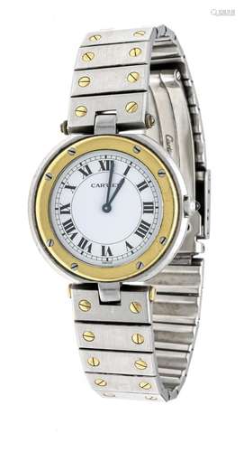 Cartier Santos Ronde, steel go