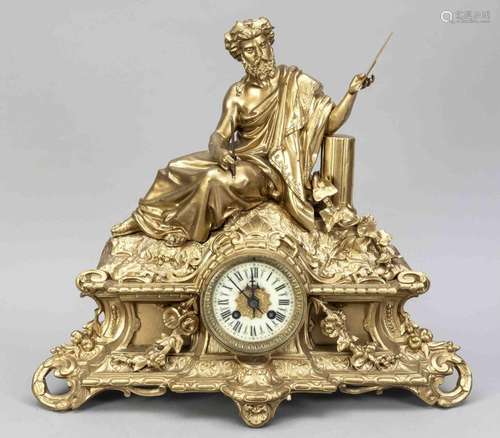 French. Figure pendule, 2nd half