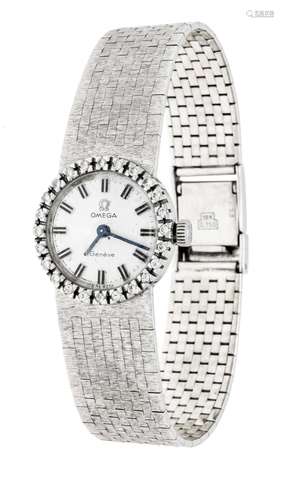 Omega ladies diamond watch, 75