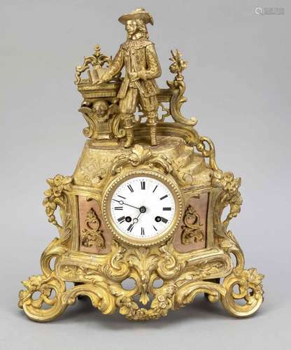 French. Mantel clock, 2nd half of