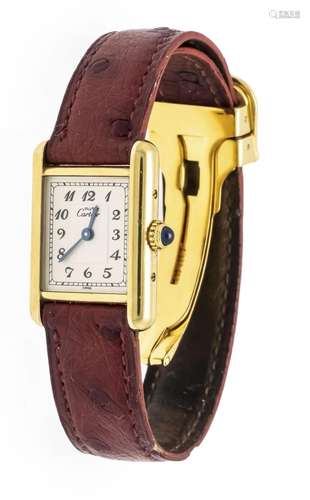 Cartier Tank Vermeil, ladies q