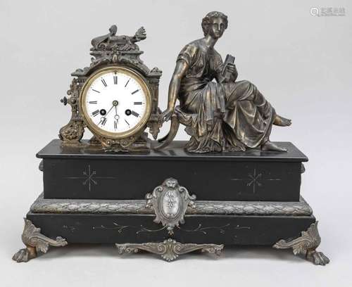 French. Fireplace clock, 2nd half