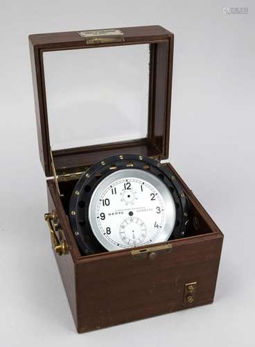 Submarine ship chronometer case,