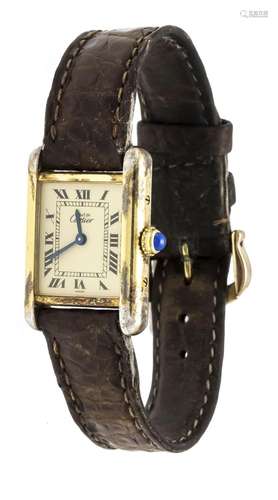 Cartier Tank Vermeil, 925/000