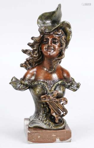 French sculptor late 19th c., sma